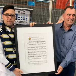 Banda Municipal de Tuparendi faz releitura do Hino Municipal composto por Santino Ferreira