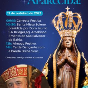 Definida programação da Festa da Padroeira Nossa Senhora Aparecida