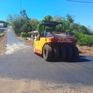 Começam importantes obras de pavimentação em Cinquentenário