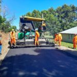 Começam importantes obras de pavimentação em Cinquentenário