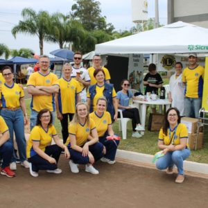 Lions Clube esteve presente em evento das crianças em Tuparendi