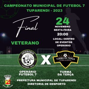 Final do Municipal de Futebol Veteranos foi adiada