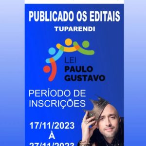 Abertas inscrições para projetos culturais através da Lei Paulo Gustavo