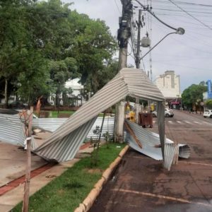 Temporal atinge o noroeste do Rio Grande Do Sul