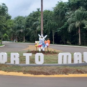 O clima de Páscoa já chegou  em Porto Mauá