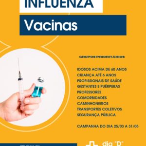 Campanha de vacinação contra Influenza em Tuparendi começa dia 25