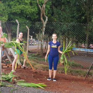 Direção do Yeté trabalha para deixar escola mais bonita para volta às aulas